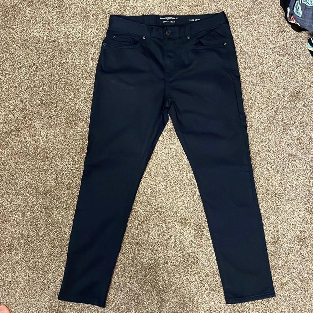 Blue Banana Republic Athletic Fit Travel Jean